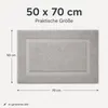 SCHIESSER Miro Badvorleger 50x70 cm – Weicher Badematte aus Produktbild-Vorschau 4