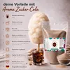 Sucre pour barbe à papa goût cola sans AZO sachet de 1 kg Voir les images du produit 2