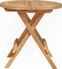 Rondo Teak Klapptisch – Ø 50 cm – Zusammenklappbarer Produktbild-Vorschau 7