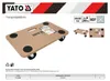 Carrello con piattaforma di trasporto fino a 200 kg Anteprima dell’immagine prodotto 5