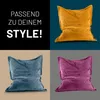 Lumaland Sitzsack Classic XXL, Ciemny Zielony, Tkanina, Podgląd zdjęcia produktu 8