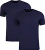 PUMA Herren T-Shirt 2er Pack Basic T-Shirt Navy Baumwolle Produktbild-Vorschau 1
