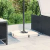vidaXL 4-dielna sada stojanov na dáždniky s krížovou Náhľad obrázku produktu 2