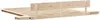vidaXL Bettgestell Braun 200 x 200 cm Holz Produktbild-Vorschau 7
