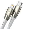 Câble Usb-C Do Lightning Baseus Glimmer, 20W, 1M (Biały) Voir les images du produit 3