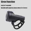 Universelle Fahrradglocke mit USB -wiederaufladbarem Horn Produktbild-Vorschau 5