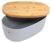 Dolce Mare Brotbehälter Brotbox Brotdose Brotkasten Bambus Produktbild-Vorschau 2