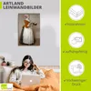 ARTland Obraz na płótnie Czekoladowa dziewczyna. Około Podgląd zdjęcia produktu 3