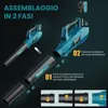 Soffiatore foglie senza fili 850W - Motore brushless 35 000 Anteprima dell’immagine prodotto 8