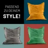 Pouf LUMALAND Classic XXL Cord 380 L - 140 x 180 cm - con Anteprima dell’immagine prodotto 8