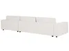 BELIANI Ecksofa Cremeweiß Stoff L-förmig 4-Sitzer Sofa mit Produktbild-Vorschau 5