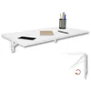 Wandklapptisch Schreibtisch Tischplatte 80x40 cm in Weiß Produktbild-Vorschau 1
