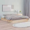 vidaXL Letto in legno massiccio 200x200 cm Anteprima dell’immagine prodotto 8