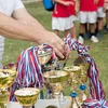 24 medaglie d'oro per bambini, nastro, torcia, premi per la Anteprima dell’immagine prodotto 5