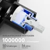 Küchenarmatur Edelstahl 304 Schwarz gebürstet Hochbogen mit Produktbild-Vorschau 9