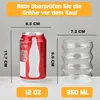 Sada 4 sklenic na pití ALINK s žebrováním 350 ml a Náhled obrázku produktu 3