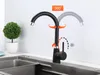 Küchenarmatur 360° Wasserhahn Küche Mischbatterie Spültisch Produktbild-Vorschau 2