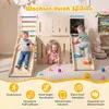 COSTWAY Kinderspeeltoestel met glijbaan en klimrek, 8-in-1 Productafbeelding-voorbeeld 8