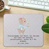 Mr. & Mrs. Panda Mousepad Hotelfachmann Lächeln - Grau Produktbild-Vorschau 2