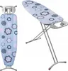 A product shot of a folding ironing board, shown from two different angles. Produktbild-Vorschau