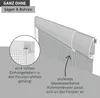 Fliegengitterfenster zum Teleskopieren – 130x150 cm, weiß Produktbild-Vorschau 4