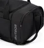 Close-up of a black duffel bag. Produktbild-Vorschau