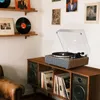 Retro-Walnuss Bluetooth-Plattenspieler Turntables mit 4 Produktbild-Vorschau 4
