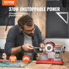 A man is using a sharpening machine to sharpen a saw blade in a workshop setting. Voir les images du produit