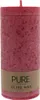 PURE Olive Wax Kerze - Karminrot 130x60 Produktbild-Vorschau 1