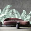 Muralo Vlies Fototapete BANANENBLÄTTER Pflanzen Beton Natur Produktbild-Vorschau 4