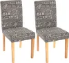 set di 2 sedie per sala da pranzo Sedia da cucina Littau ~ Anteprima dell’immagine prodotto 1
