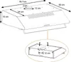 NEG Unterbau Dunstabzugshaube NEG15-ATR+ 60cm, Doppelmotor, Produktbild-Vorschau 4