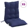 vidaXL Cuscini per schienale basso 6 pezzi. Tessuto Oxford Anteprima dell’immagine prodotto 7