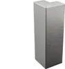 Sockelleiste Edelstahl Fußbodenleisten V2A L250cm 60mm Produktbild-Vorschau 1