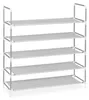 Relaxdays schoenenrek, modulaire opstelling, 5 niveaus, Productafbeelding-voorbeeld 8