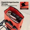 Borsa portapacchi Wiltec rossa, portapacchi per bicicletta Anteprima dell’immagine prodotto 4