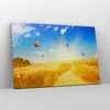 Bild auf Leinwand - Leinwandbild - Schmetterlinge Wiese Produktbild-Vorschau 4