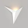 Applique LED, métal, blanc, design géométrique Voir les images du produit 1