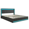 Letto contenitore 140x190 cm, letto con spazio contenitore, Anteprima dell’immagine prodotto 12