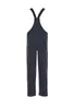 A pair of dark blue overalls is shown against a white background. Produktbild-Vorschau