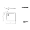 Kaldewei 383300012662 DW SUPERPLAN Mod.1833-1, 750 x 900, Produktbild-Vorschau 2