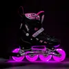 Inliner Verstellbar 4in1 Rollschuhe Schlittschuhe Mädchen Produktbild-Vorschau 2
