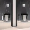 Delabie toiletbril Slim S21, zwart, Duroplast, met deksel Productafbeelding-voorbeeld 4