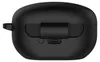 A black protective silicone case for wireless earbuds. Náhled obrázku produktu
