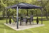 Sojag Pavillon Ventura 10x14 anthracite 296 x 423 x 261 cm Voir les images du produit 1