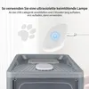 Bac à litière avec lumière UV Bac à litière fermé avec Voir les images du produit 4