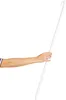 A person's arm is holding a white pole against a white background. Produktbild-Vorschau