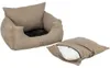 TRIXIE Autositz für kleine Hunde, Cord-Optik - 55 × 30 × 50 Produktbild-Vorschau 4