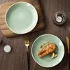 Teller set 4er Ø19,5 cm Keramik Essteller Frühstücksteller Produktbild-Vorschau 4