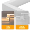 ZMH LED Deckenleuchte Wohnzimmer Deckenlampe 80CM Produktbild-Vorschau 4